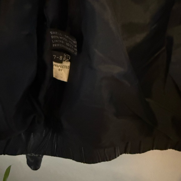 Women's vintage leather and wool Stylish Black and Gray Women's Jacket vintage 7 - Picture 6 of 7